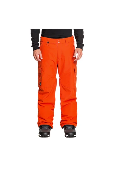 Erkek Snowboard Pantolonu Porter Turuncu