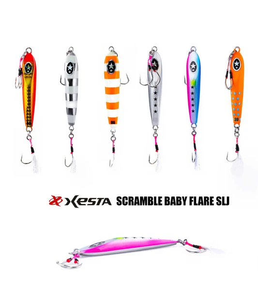 XESTA SCRAMBLE BABY FLARE SLJ 60G JIG ALZL - 3