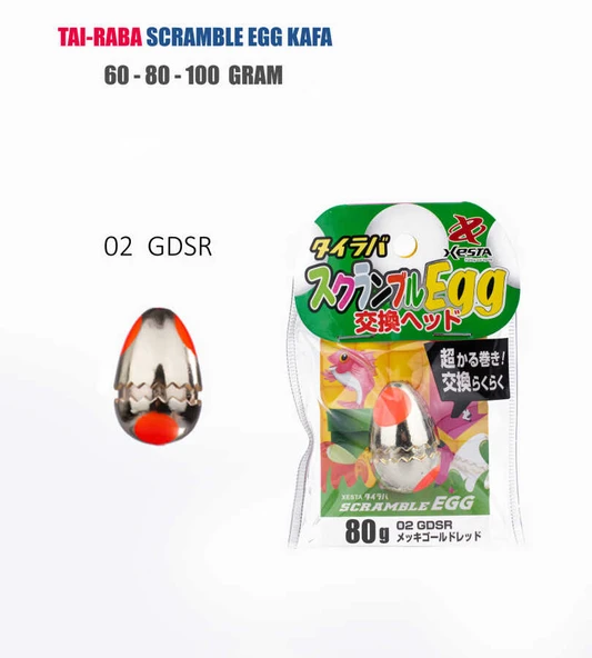 XESTA TAI-RABA SCRAMBLE EGG KAFA 80G GDSR