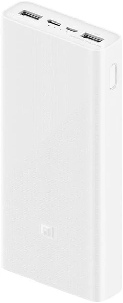 XIAOMI MI 20.000 MAH POWERBANK (Beyaz) - 1