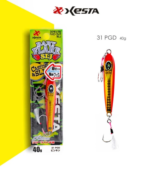 XESTA SCRAMBLE BABY FLARE SLJ 40G JIG PGD - 2