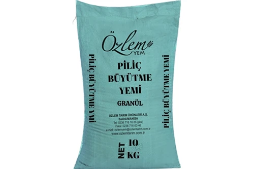 Özlem Yem Piliç Büyütme Yemi Granül 10 KG