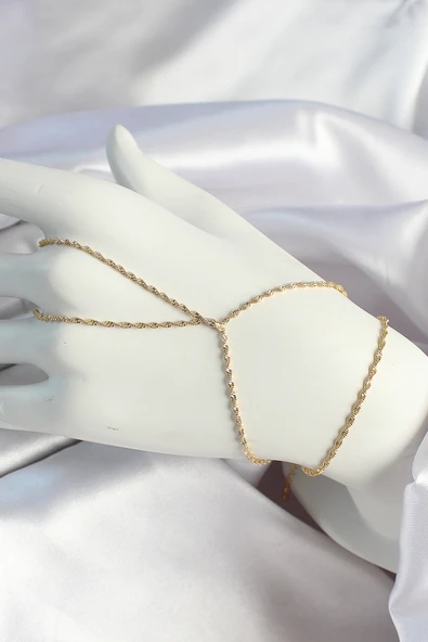 Pirinç Gold Renk Burgulu Şahmeran - TJ-SN636