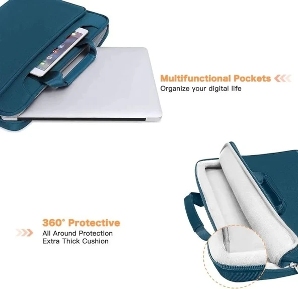 MOSISO 360 Koruyucu Laptop Omuz Çantası - 2