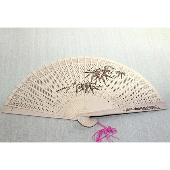 KENPAZAR Ahşap Yelpaze - 2