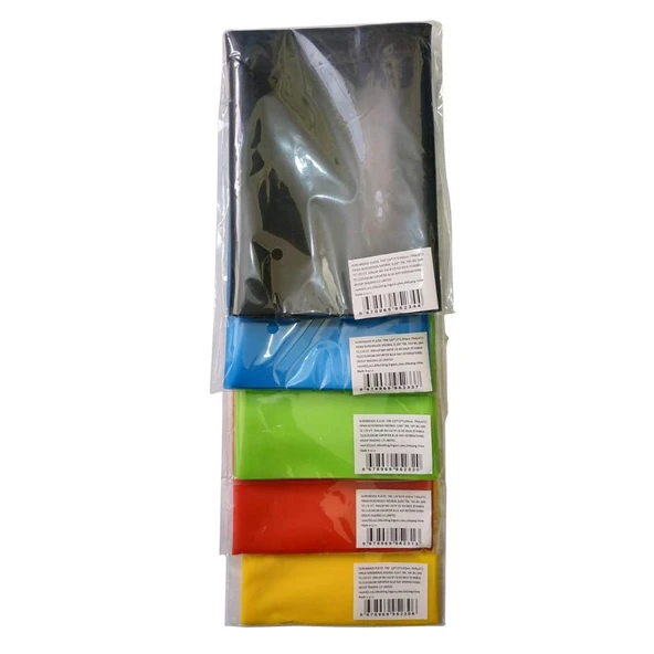 KENPAZAR Mavi Pilates Lastiği SERT DİRENÇ PİLATES 120 CM*15 CM*0.55 MM - 3