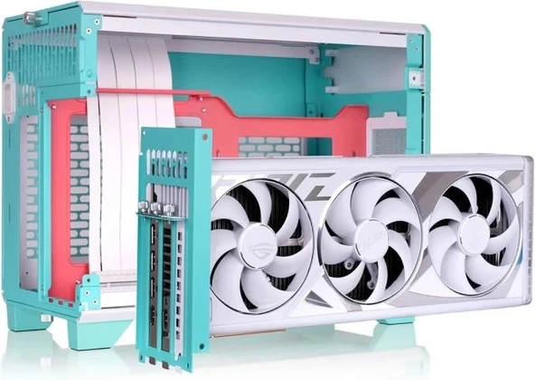 Thermaltake Core V21 SPCC Mikro ATX Mini ITX Cube Oyun Bilgisayarı Kasası - 3