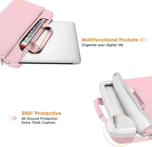 MOSISO 360 Koruyucu Laptop Omuz Çantası - 3
