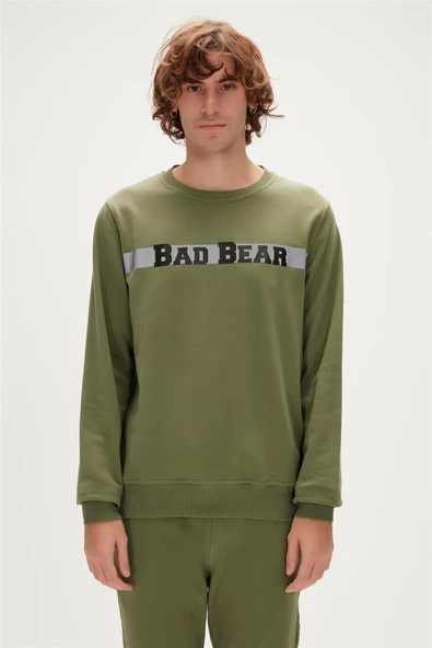 Reflect Bear Crewneck Erkek Sweatshirt
