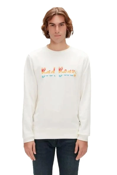 Manuscript Crewneck Erkek SweatShirt - 23.02.12.016