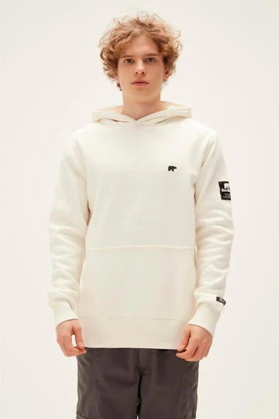 Cordless Hoodıe Erkek Sweat 22.02.12.036 Marshmallow