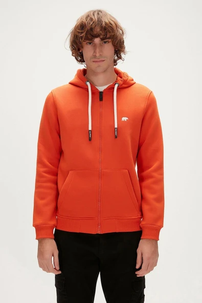 Even Full-zıp Orange