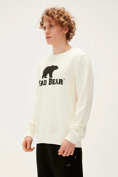 Logo Crewneck Erkek Sweatshirt