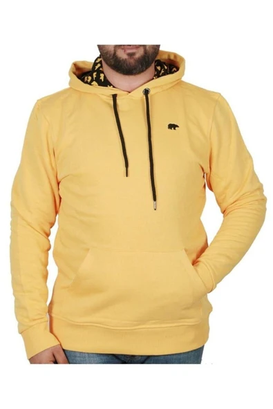 22.02.12.032 Bad Neck Hoodıe Erkek Logolu Sweatshirt