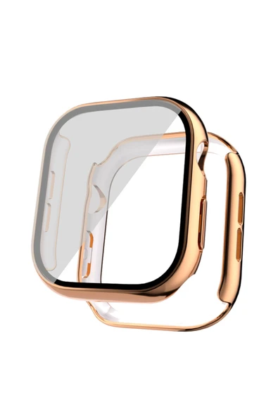 Apple Watch 10 46 mm ile Uyumlu Sert PC Kasa Ekran Koruyucu