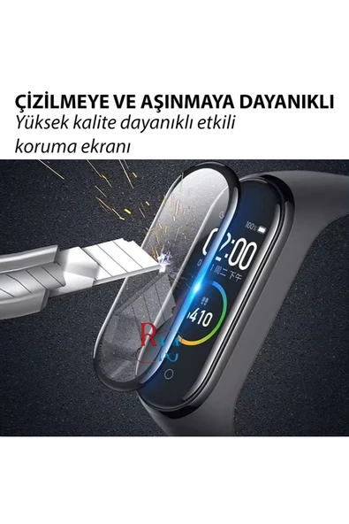 Xiaomi Mi Band 8  ile  Uyumlu Esnek  Nano Ekran Koruyucu - 2