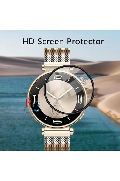 Huawei Watch GT4 41 mm ile  Uyumlu Esnek  Nano Ekran Koruyucu - 4