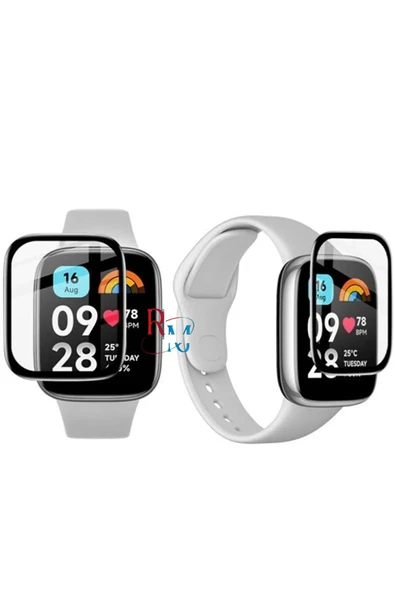Xiaomi Redmi Watch 3 Active ile Uyumlu Esnek Nano Ekran Koruyucu V - 4