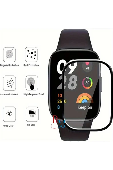 Xiaomi Redmi Watch 3 İle Uyumlu Esnek Nano Ekran Koruyucu - 3
