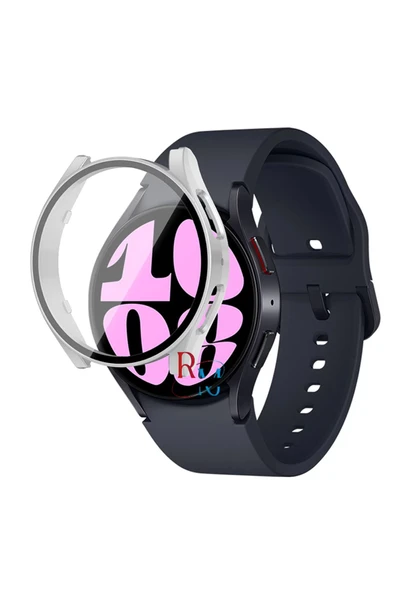 Samsung Galaxy Watch 4 40 mm  ile Uyumlu Kasa ve Ekran Koruyucu 360 Koruma Kapak - 2
