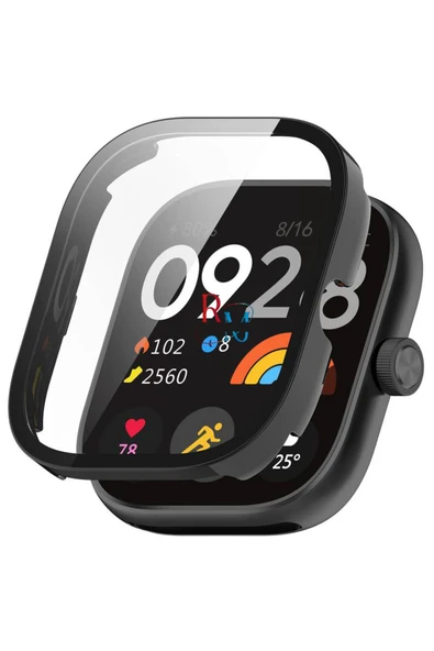 Xiaomi Redmi Watch 4 ile Uyumlu Kasa ve Ekran Koruyucu 360 Koruma Kapak - 2
