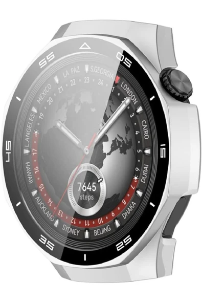 Huawei GT5 Pro 46 MM ile Uyumlu Kadranlı Kasa  ve Ekran Koruyucu 360 Koruma Kapak - 2