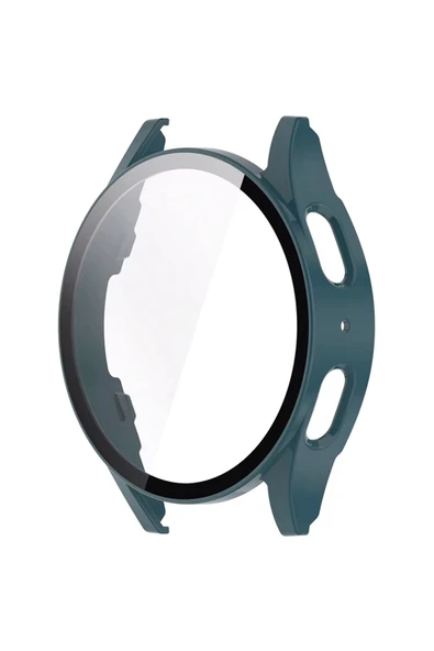 Samsung Galaxy Watch 7 40 mm  ile Uyumlu Kasa ve Ekran Koruyucu 360 Koruma Kapak - 1