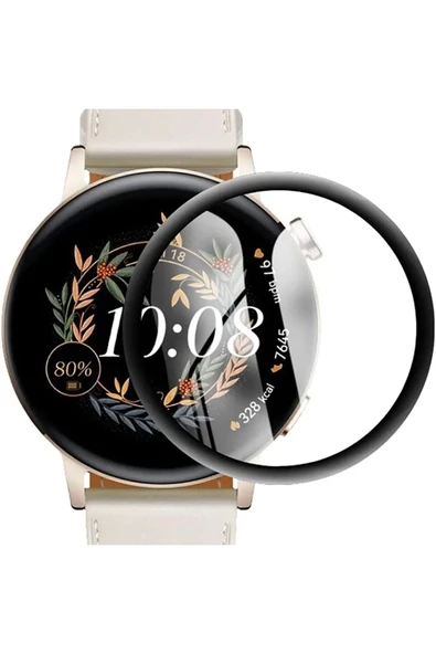 Huawei Watch GT3 42 mm ile  Uyumlu Esnek  Nano Ekran Koruyucu