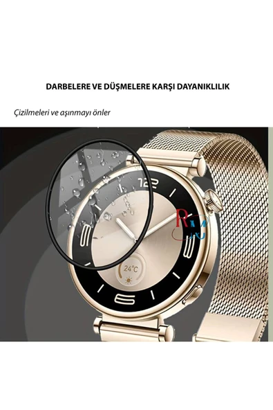 Huawei Watch GT4 41 mm ile  Uyumlu Esnek  Nano Ekran Koruyucu - 3