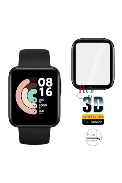 Xiaomi Mi Watch Lite ile Uyumlu Esnek Nano Ekran Koruyucu - 2