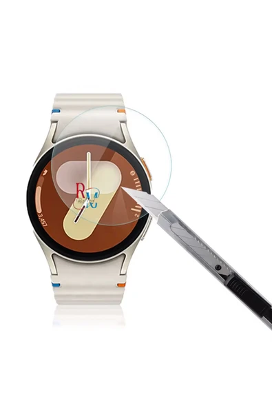 Samsung Galaxy Watch 7 40 mm ile Uyumlu Ekran Koruyucu Tam Kaplayan Saat Ekran Koruyucu - 3