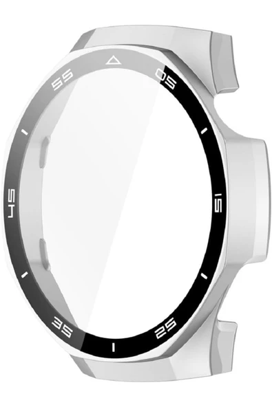 Huawei GT5 Pro 46 MM ile Uyumlu Kadranlı Kasa  ve Ekran Koruyucu 360 Koruma Kapak - 4