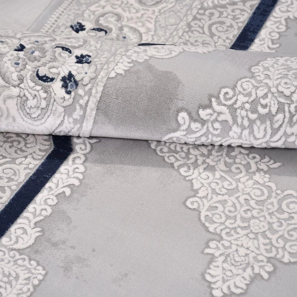 Duru Halı Yolluk Halısı 80x150 Maçka 2153A Mavi - 4