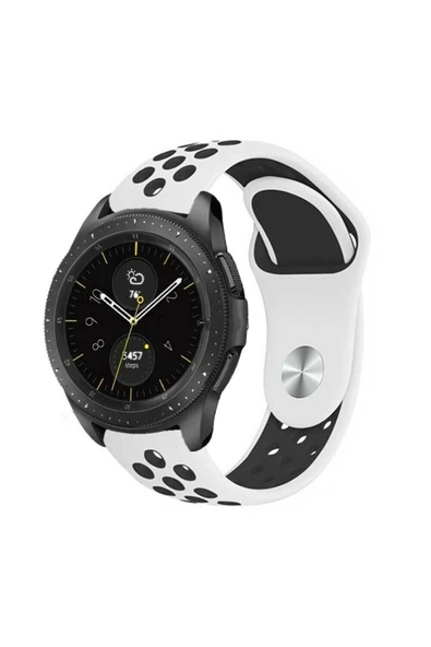 Huawei Watch GT 5 Pro 46mm  ile Uyumlu Kordon 22 mm Delikli Spor Kayış