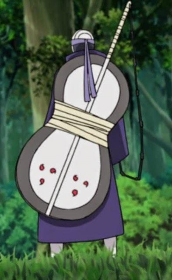 Naruto Madara Uchiha Gunbai / Fan Plastik Aparat - 2