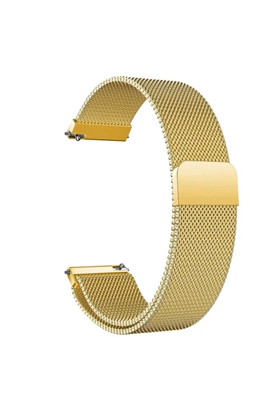 Huawei Watch GT 3 Classic (46mm) ile Uyumlu Kordon 22 mm Metal Hasır Kordon