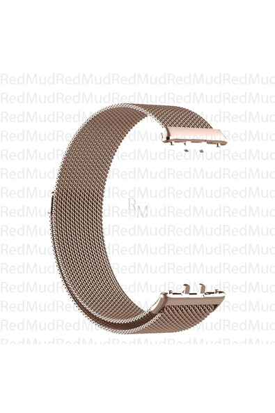 Samsung Galaxy Fit 3 Metal Hasır Kordon Güçlü Mıknatıs