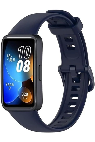 Huawei Band 9 / Huawei Band 8 / Huawei Band 10 Ile Uyumlu Yumuşak Silikon Spor Kordon