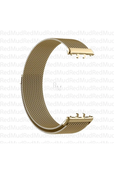 Samsung Galaxy Fit 3 Metal Hasır Kordon Güçlü Mıknatıs