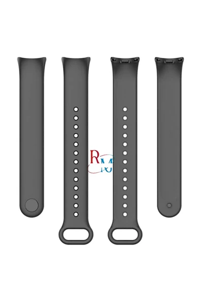 Xiaomi Mi Band 8 ile Uyumlu Spor Silikon Kordon Akıllı Saat Bileklik Kordonu - 4