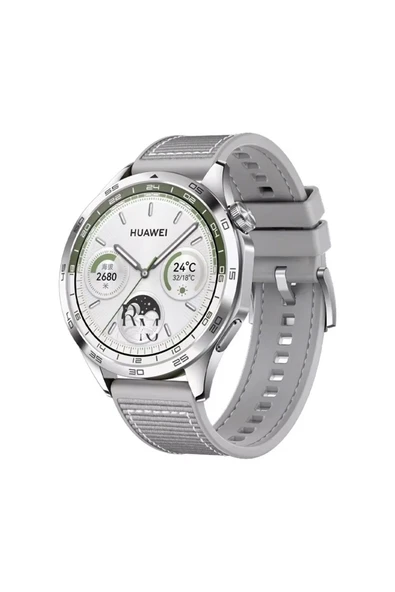 Samsung Galaxy Watch Active-Watch 3 41 mm  İle Uyumlu Dikiş Desenli 20 mm Jazzy Spor Kordon