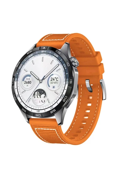 Xiaomi Mi Watch S1-Mi Watch S1 Active ile Uyumlu Dikiş Desenli 22 mm Jazzy Spor Kordon