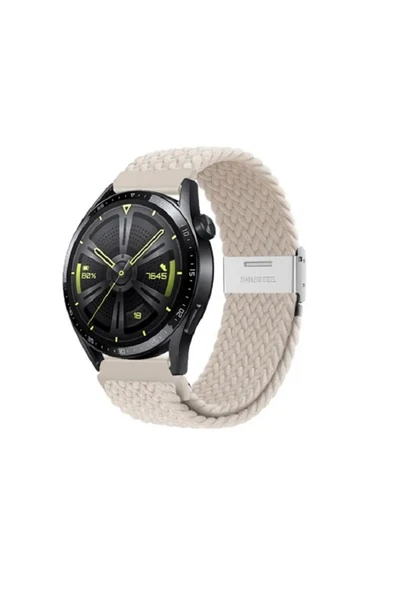 Huawei Watch Ultimate – Watch Buds Uyumlu 22mm Metal Klipsli Flexıble Kordon