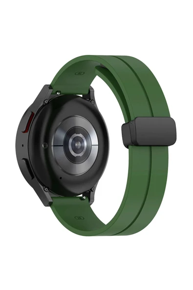 Huawei Watch Gt2 Gt2e Gt2Pro Gt3Se Elite Gt3Pro Gt4 46mm Uyumlu 22 mm Silikon Magnet Kordon