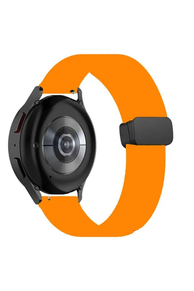 Xiaomi Mi Watch S1-Mi Watch S1 Active Uyumlu 22 mm Silikon Magnet Kordon(Güçlü Mıknatıs)