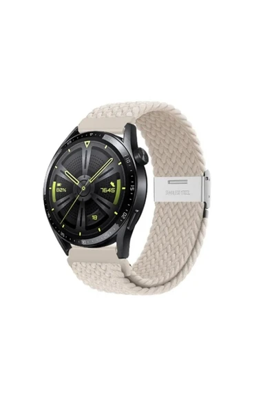 Honor Magic/ Watch 2 Sport 46 mm/Honor Watch GS3 Uyumlu 22mm Metal Klipsli Flexıble Kordon