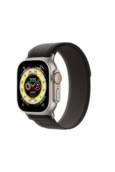 Apple Watch 49mm-45mm-44mm-42mm 1 2 3 4 5 6 7 8 Se Tam Uyumlu Trail Kordon