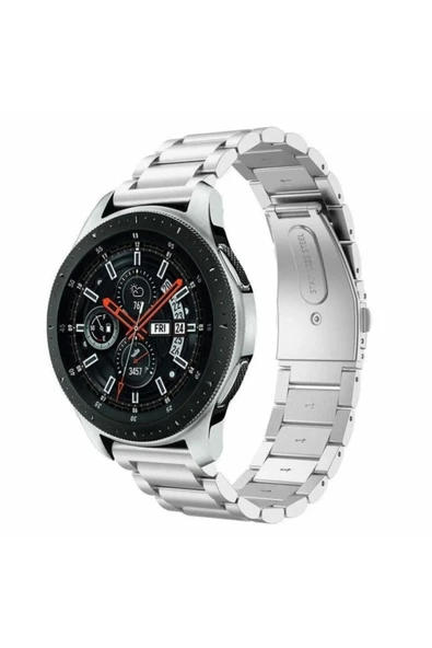 Samsung Galaxy Watch 4 5 Pro 6 7 Seri 40 44mm Classic 42 43 45 46 47mm Uyumlu Paslanmaz Çelik Kordon