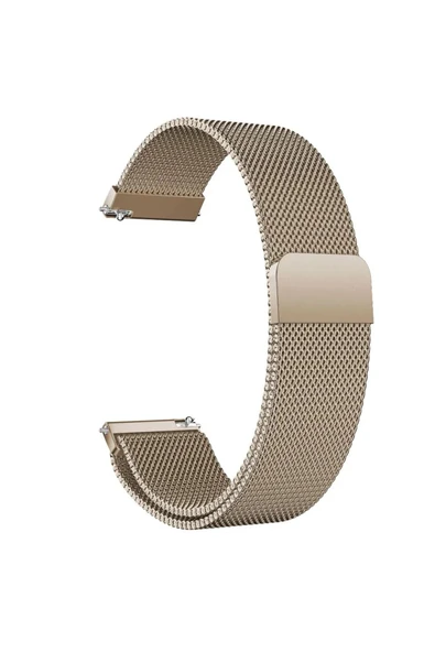 Xiaomi Mi Watch-mi Watch Color- Mi Watch S1 - Mi Watch S1 Active Tam Uyumlu 22 Mm Metal Hasır Kordon