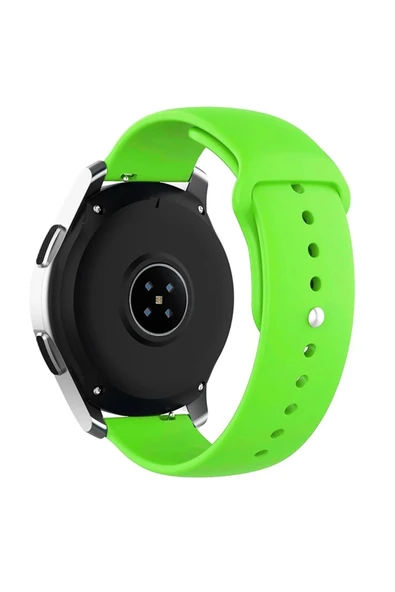 Xiaomi Mi Watch-Mi Watch Color-Watch S1- Watch S1 Active Tam Uyumlu 22 mm Klasik Silikon Kordon